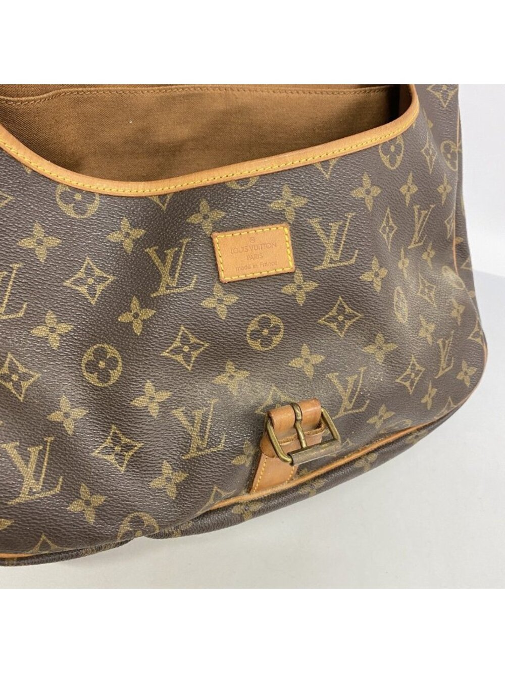 Louis Vuitton Shoulder Bag Monogram Saumur 35 Brown - Picture 7 of 10